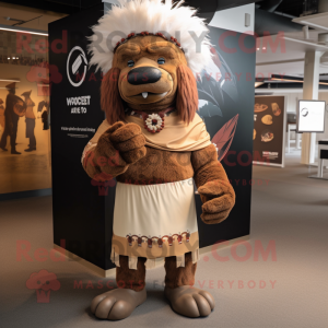 Brown Chief mascotte...