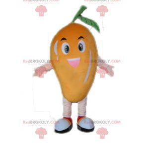 Kæmpe mango maskot. Frugt maskot - Redbrokoly.com