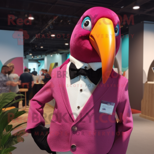 Magenta Toucan mascotte...