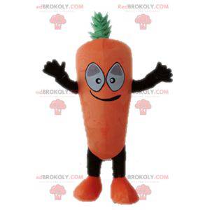Mascotte de carotte géante. Mascotte de légume - Redbrokoly.com