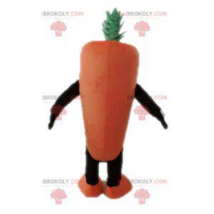 Mascotte di carota gigante. Mascotte di verdure - Redbrokoly.com