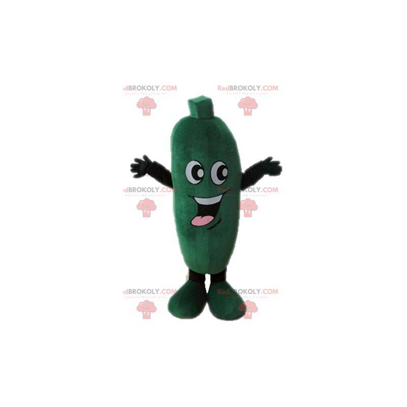 Agurk maskot. Gigantisk zucchini maskot - Redbrokoly.com