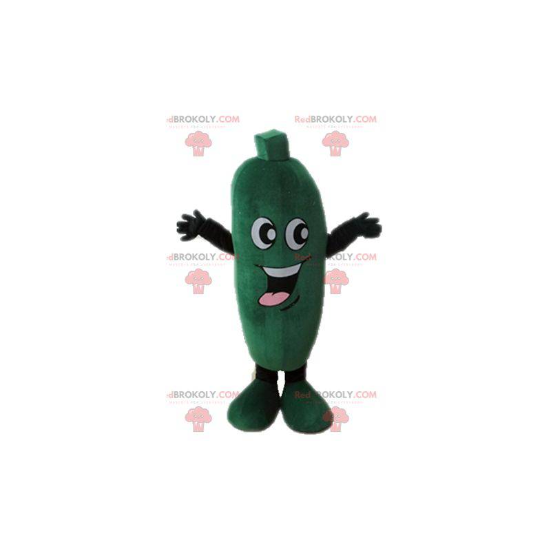 Gurkenmaskottchen. Riesiges Zucchini-Maskottchen -