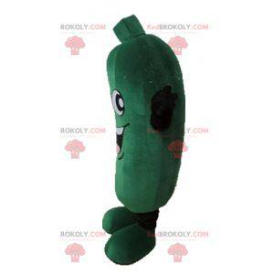 Gurkenmaskottchen. Riesiges Zucchini-Maskottchen -