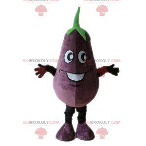 Mascot berenjena gigante. Mascota vegetal - Redbrokoly.com