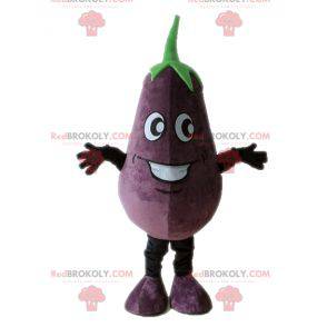 Mascotte d'aubergine géante. Mascotte de légume - Redbrokoly.com