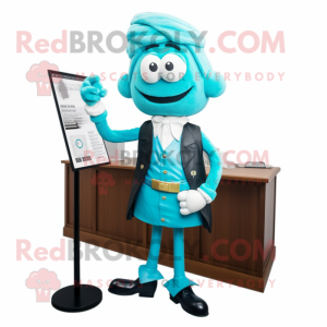 Cyan Attorney mascotte...