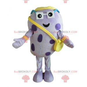 Mascote de inseto roxo. Mascote da batata - Redbrokoly.com