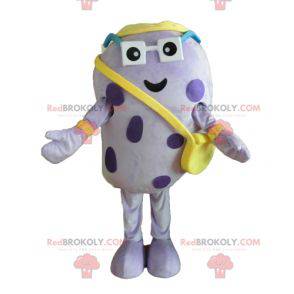 Mascote de inseto roxo. Mascote da batata - Redbrokoly.com