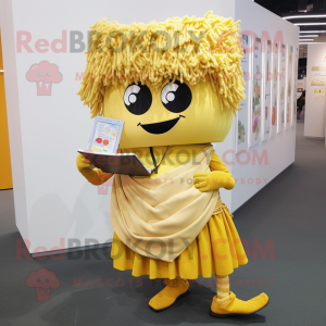 Yellow Pad Thai mascotte...