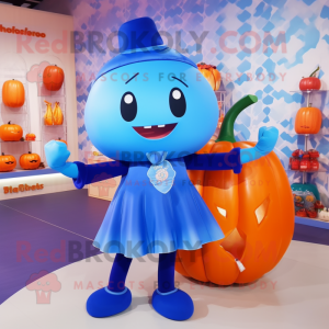 Blue Pumpkin mascotte...