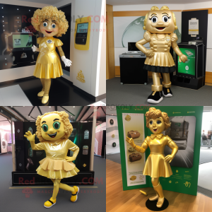 Goud Ierse dansschoenen...