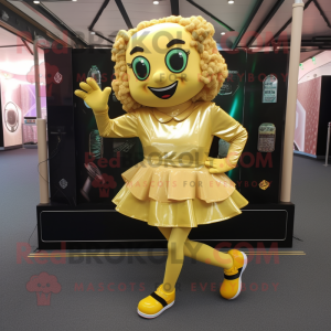Maskottchen kostümfigur mit...