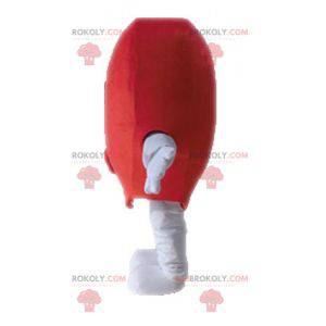 Gigantisk rød hjerte maskot. Romantisk maskot - Redbrokoly.com
