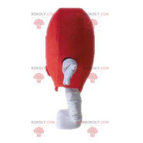 Gigantisk rød hjerte maskot. Romantisk maskot - Redbrokoly.com