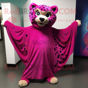 Magenta Cheetah mascotte...