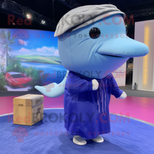  Blue Whale mascotte...