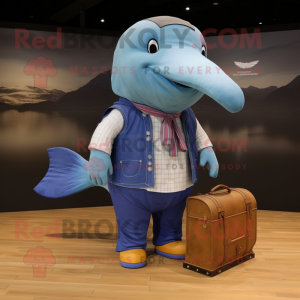  Blue Whale mascotte...