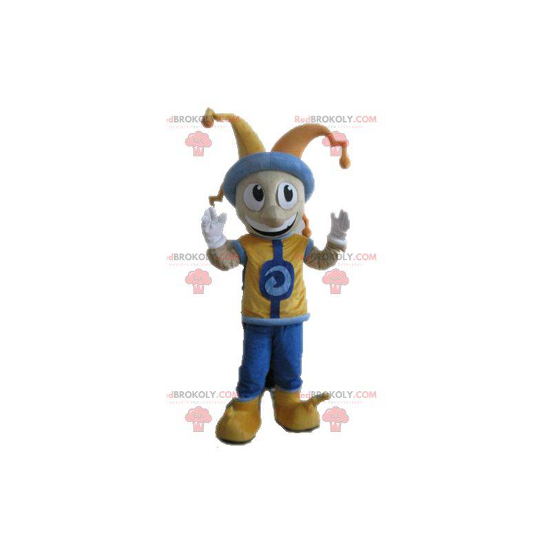 King jester mascot in colorful outfit - Redbrokoly.com King jester mascot in colorful outfit - Redbrokoly.com
