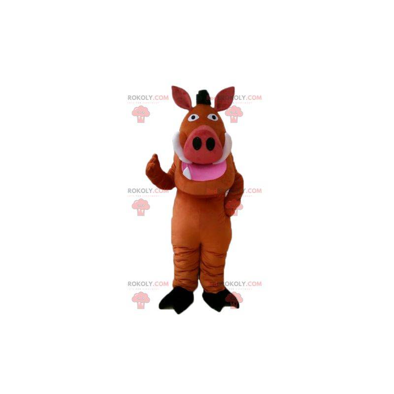 Famoso facocero Pumba mascotte in Il re leone - Redbrokoly.com