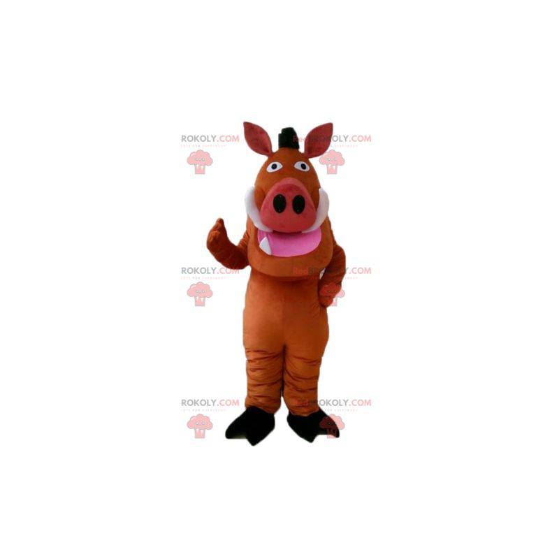 Mascote famoso javali Pumba em O Rei Leão - Redbrokoly.com