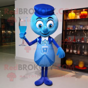 Blue Hourglass mascotte...