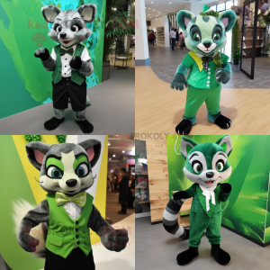 Green Civet mascotte...