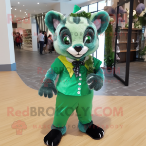 Green Civet mascotte...