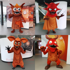 Rust Devil maskot kostume...