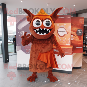 Rust Devil mascotte kostuum...