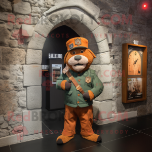 Roest Iers kasteel mascotte...