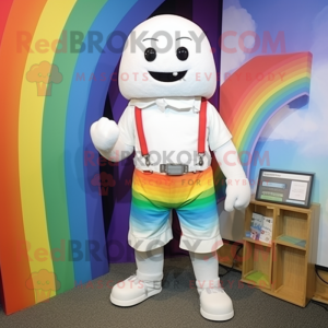 White Rainbow mascotte...