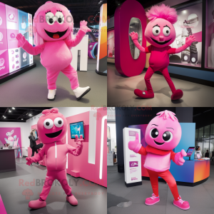 Pink Momentum mascotte...