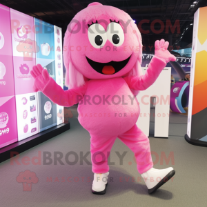 Pink Momentum mascotte...