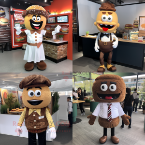 Brown Burgers maskot...