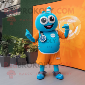 Cyan Orange mascotte...