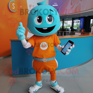 Cyan Orange mascotte...