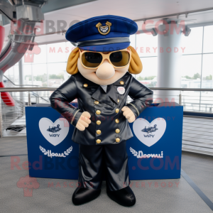 Navy Heart Maskottchen...