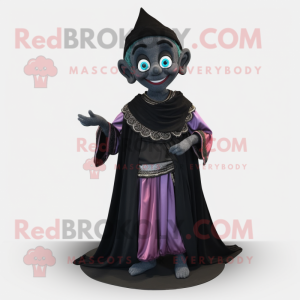 Black Elf maskot kostume...