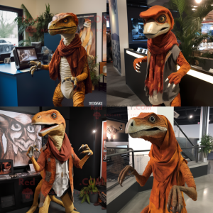 Rostfarbener Velociraptor...