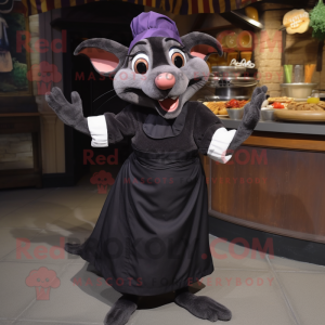 Black Ratatouille mascotte...