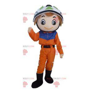 Climber rescuer mascot - Redbrokoly.com