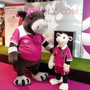 Magenta Tapir mascotte...