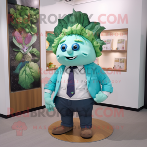 Turquoise Cabbage mascotte...