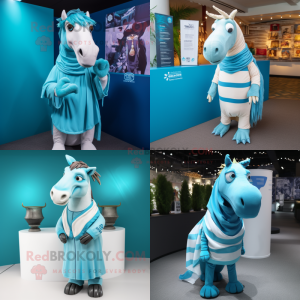 Cyan Quagga mascotte...