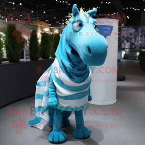 Cyan Quagga mascotte...