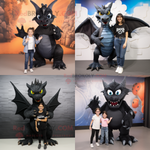 Black Dragon mascotte...