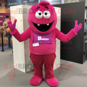 Magenta But mascotte...