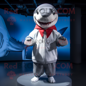 Silver Shark mascotte...