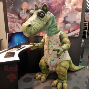  Parasaurolophus maskot...